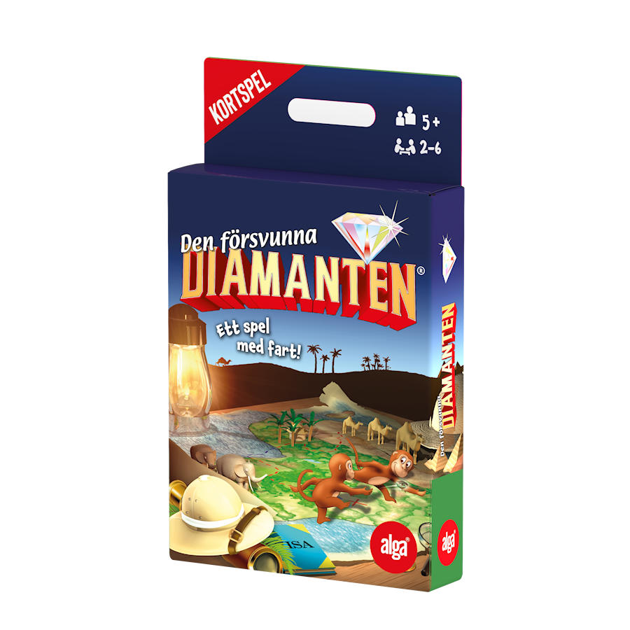 Den försvunna diamanten kortspel
